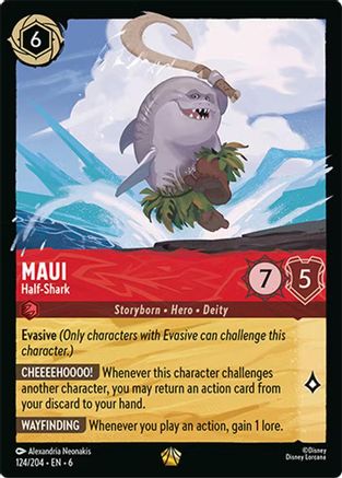 Maui - Half-Shark (124/204) [Azurite Sea] | Grognard Games