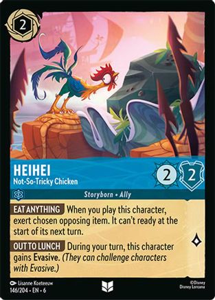 HeiHei - Not-So-Tricky Chicken (146/204) [Azurite Sea] | Grognard Games