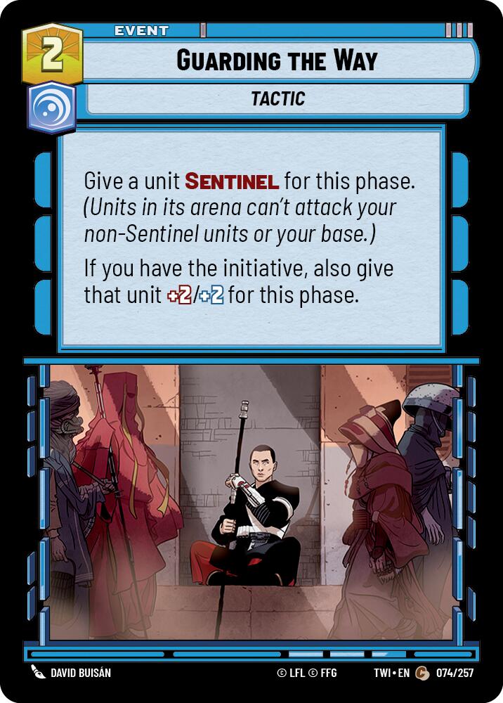 Guarding the Way (074/257) [Twilight of the Republic] | Grognard Games