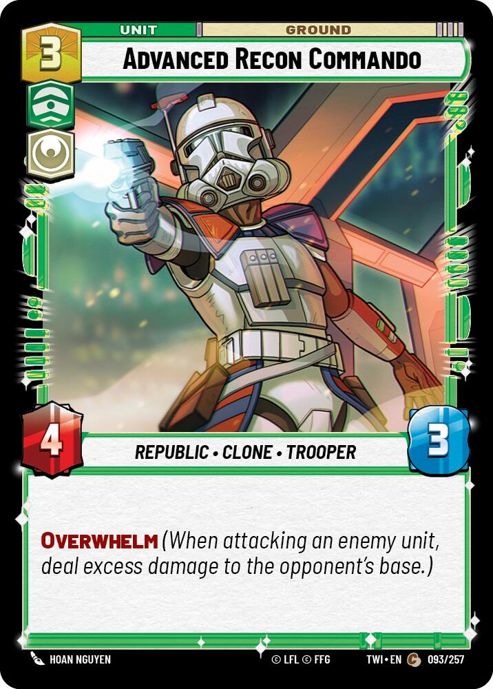 Advanced Recon Commando (093/257) [Twilight of the Republic] | Grognard Games