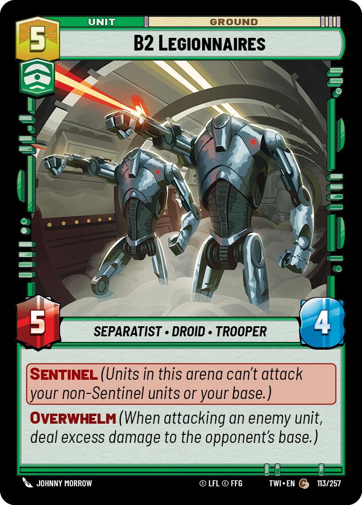 B2 Legionnaires (113/257) [Twilight of the Republic] | Grognard Games