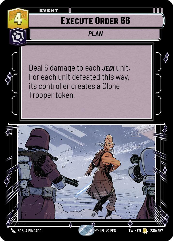 Execute Order 66 (239/257) [Twilight of the Republic] | Grognard Games