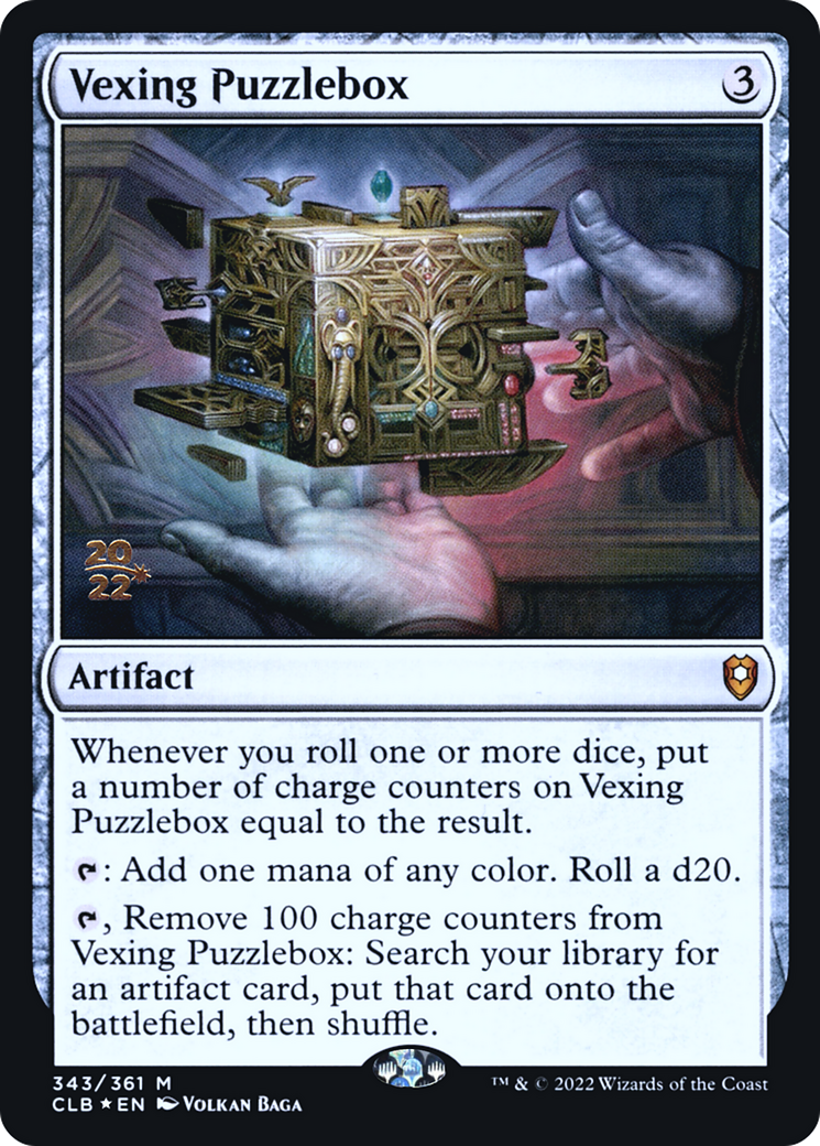 Vexing Puzzlebox [Commander Legends: Battle for Baldur's Gate Prerelease Promos] | Grognard Games