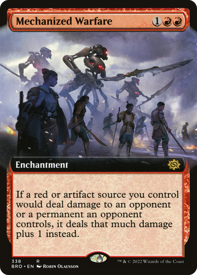 Mechanized Warfare (Extended Art) [The Brothers' War] | Grognard Games