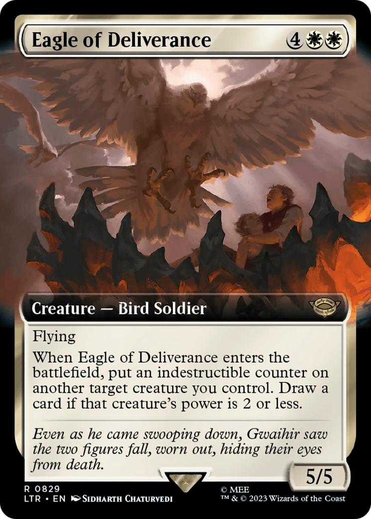 Eagle of Deliverance (Extended Art) [The Lord of the Rings: Tales of Middle-Earth] | Grognard Games
