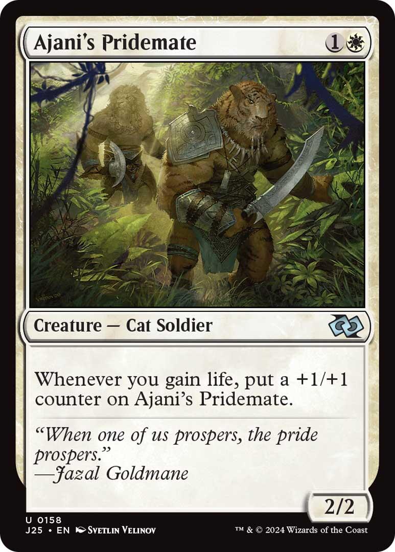 Ajani's Pridemate [Foundations Jumpstart] | Grognard Games