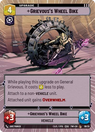 Grievous's Wheel Bike (Hyperspace) (6) [Twilight of the Republic] | Grognard Games