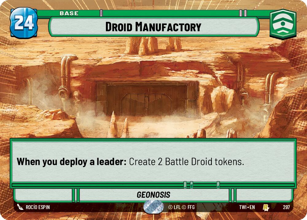 Droid Manufactory (Hyperspace) (297) [Twilight of the Republic] | Grognard Games