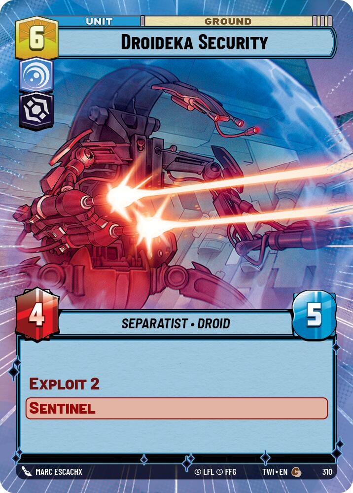 Droideka Security (Hyperspace) (310) [Twilight of the Republic] | Grognard Games