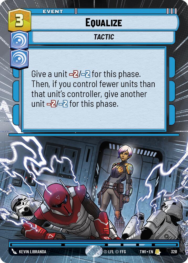 Equalize (Hyperspace) (328) [Twilight of the Republic] | Grognard Games