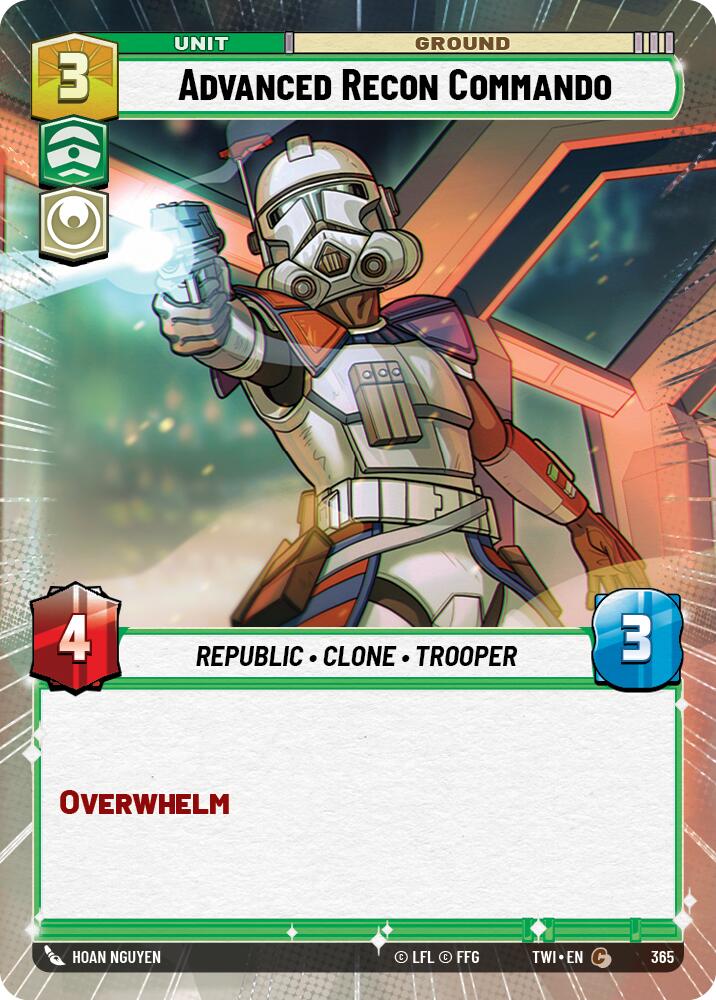 Advanced Recon Commando (Hyperspace) (365) [Twilight of the Republic] | Grognard Games