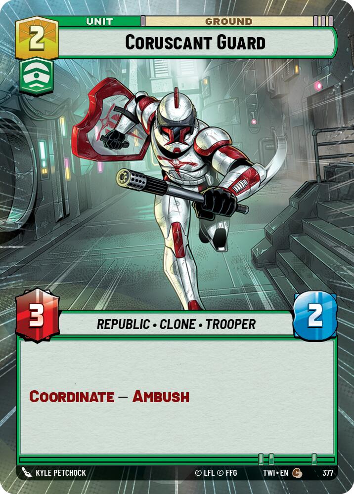 Coruscant Guard (Hyperspace) (377) [Twilight of the Republic] | Grognard Games