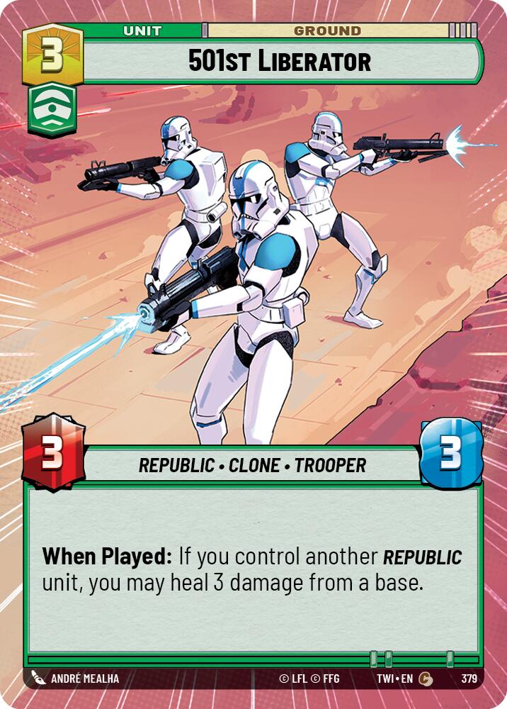 501st Liberator (Hyperspace) (379) [Twilight of the Republic] | Grognard Games