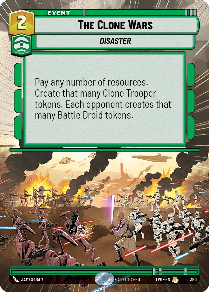 The Clone Wars (Hyperspace) (393) [Twilight of the Republic] | Grognard Games