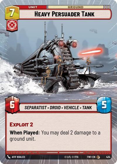Heavy Persuader Tank (Hyperspace) (434) [Twilight of the Republic] | Grognard Games