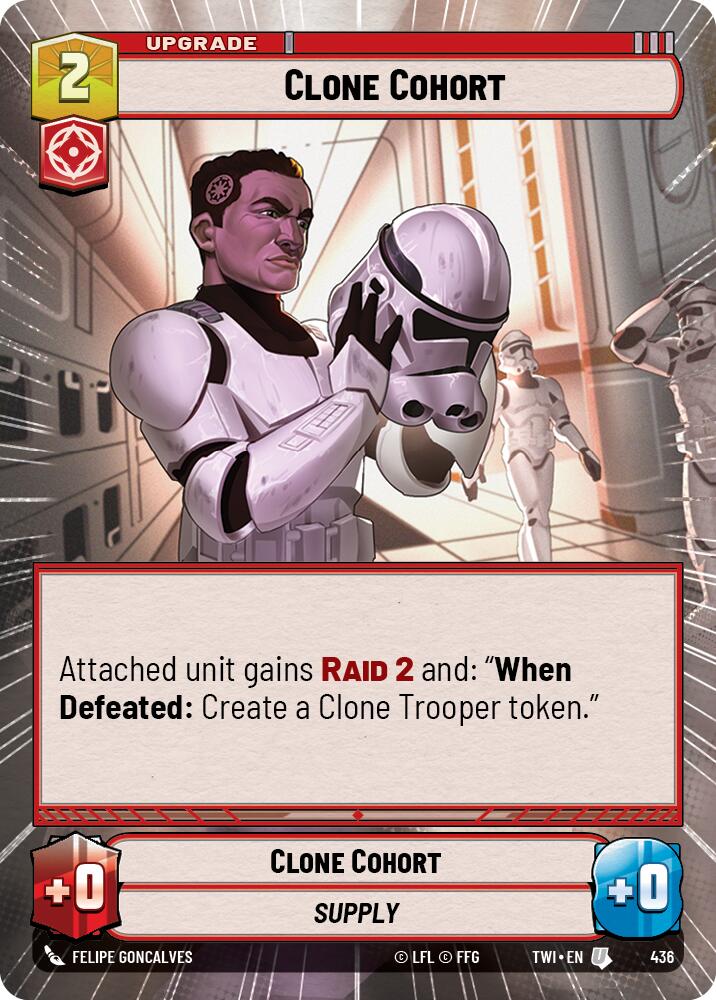 Clone Cohort (Hyperspace) (436) [Twilight of the Republic] | Grognard Games