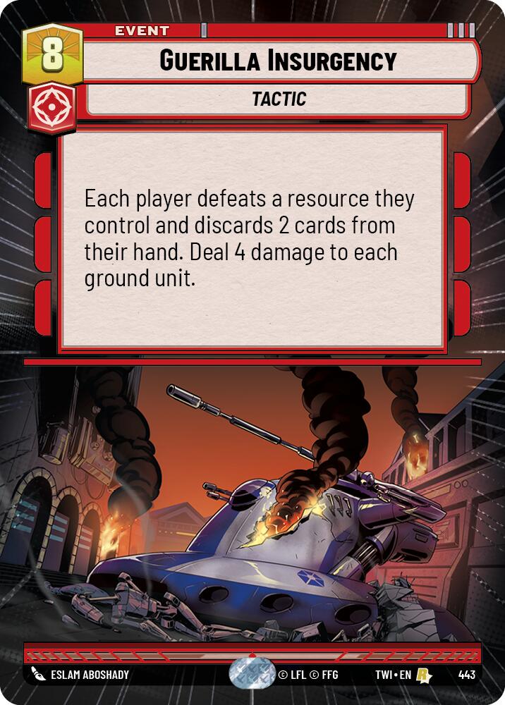 Guerilla Insurgency (Hyperspace) (443) [Twilight of the Republic] | Grognard Games
