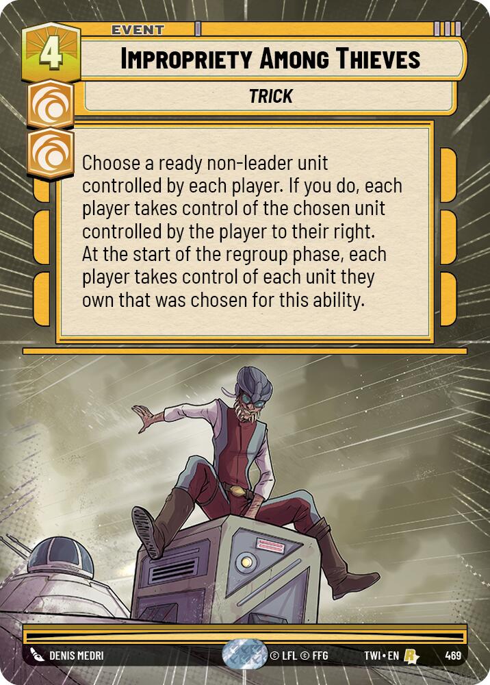 Impropriety Among Thieves (Hyperspace) (469) [Twilight of the Republic] | Grognard Games