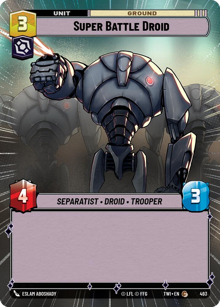 Super Battle Droid (Hyperspace) (493) [Twilight of the Republic] | Grognard Games