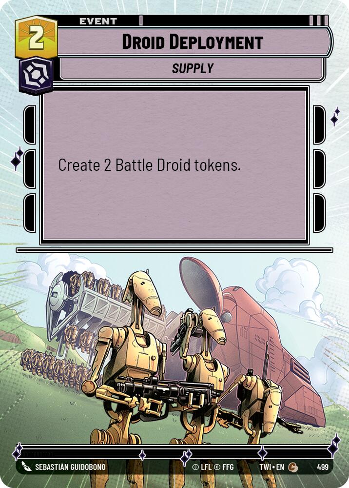 Droid Deployment (Hyperspace) (499) [Twilight of the Republic] | Grognard Games