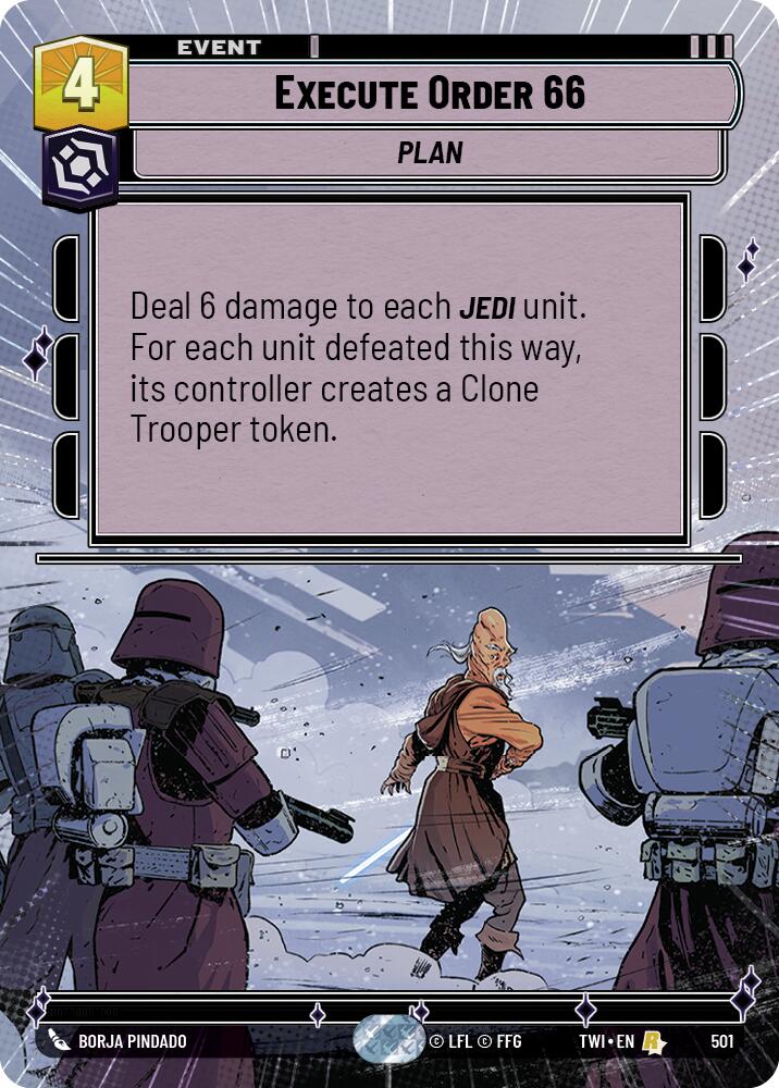 Execute Order 66 (Hyperspace) (501) [Twilight of the Republic] | Grognard Games