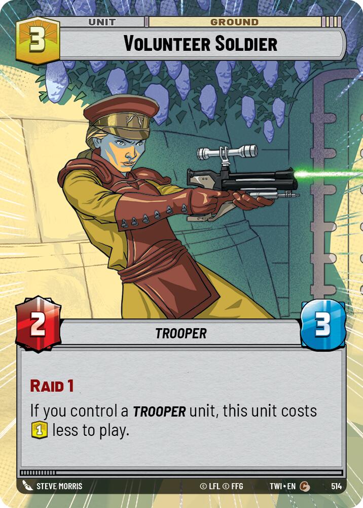 Volunteer Soldier (Hyperspace) (514) [Twilight of the Republic] | Grognard Games