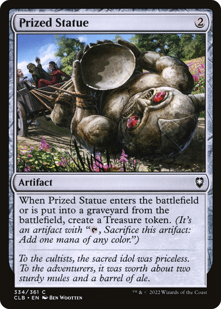 Prized Statue [Commander Legends: Battle for Baldur's Gate] | Grognard Games