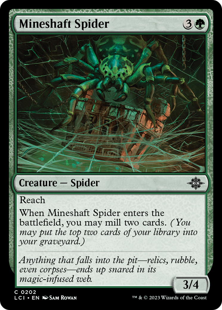 Mineshaft Spider [The Lost Caverns of Ixalan] | Grognard Games