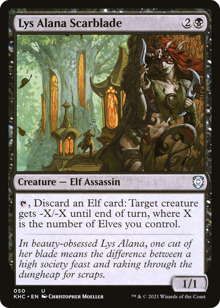 Lys Alana Scarblade [Kaldheim Commander] | Grognard Games
