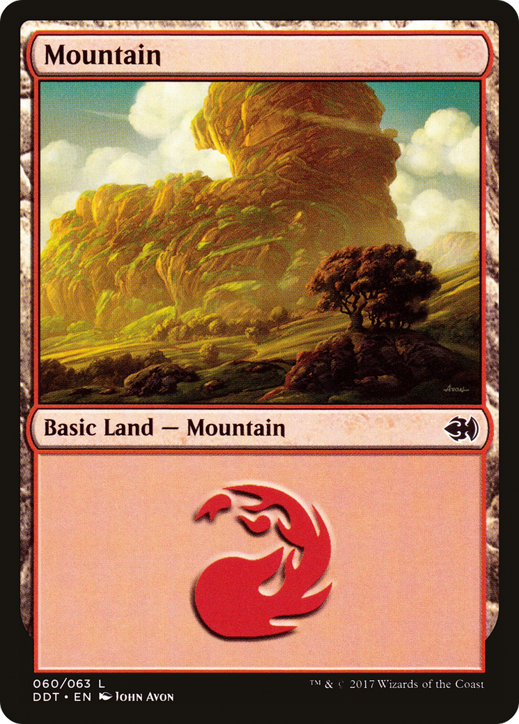 Mountain (60) [Duel Decks: Merfolk vs. Goblins] | Grognard Games