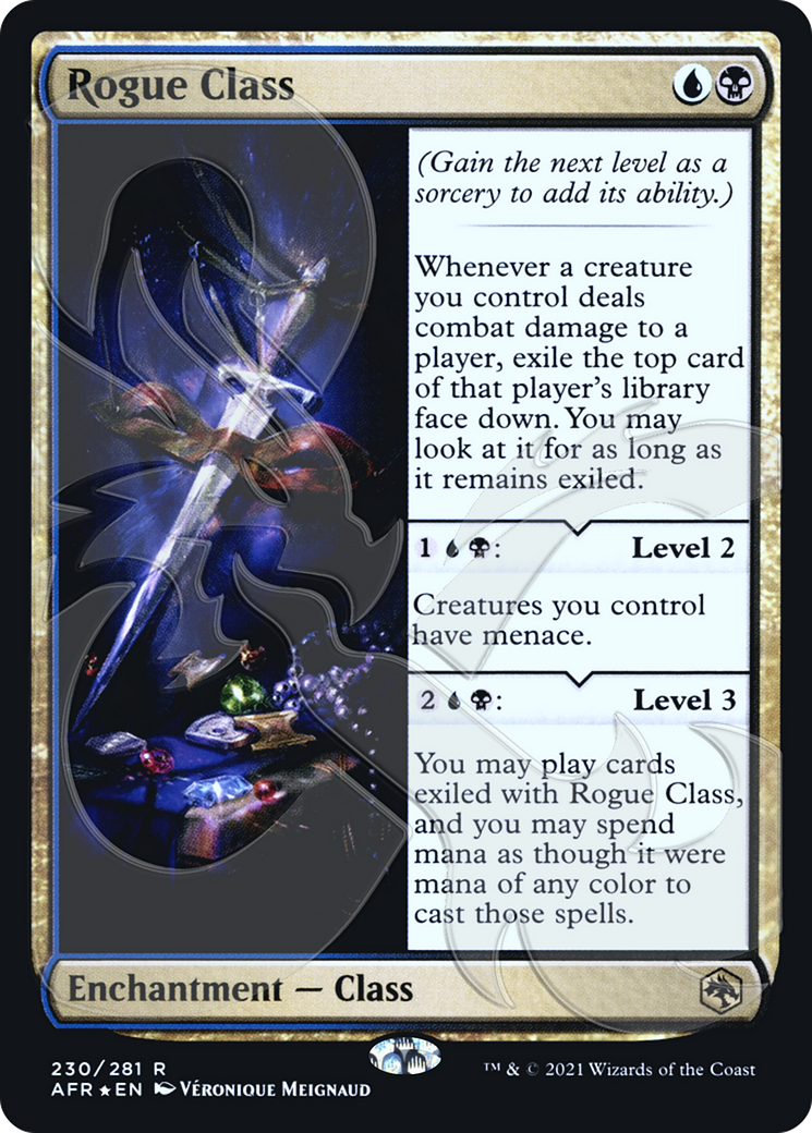 Rogue Class (Ampersand Promo) [Dungeons & Dragons: Adventures in the Forgotten Realms Promos] | Grognard Games