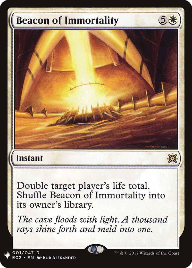 Beacon of Immortality [Mystery Booster] | Grognard Games
