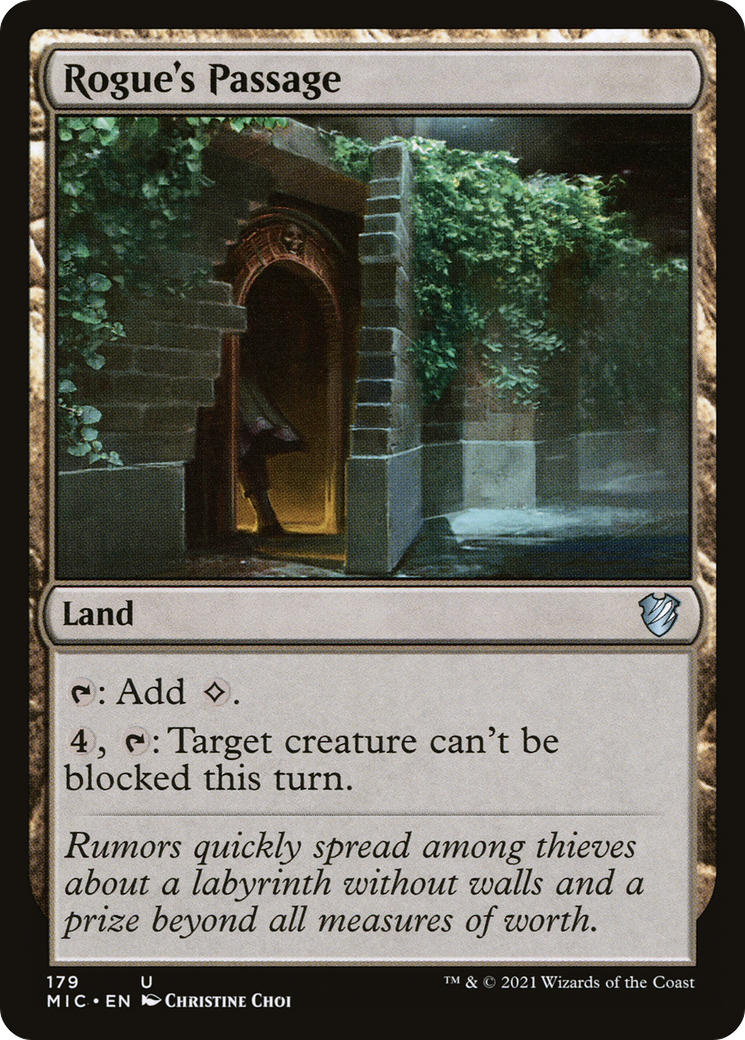 Rogue's Passage [Innistrad: Midnight Hunt Commander] | Grognard Games