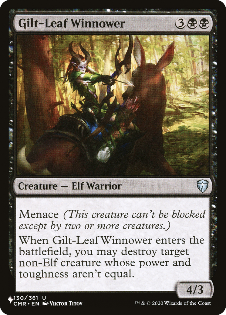 Gilt-Leaf Winnower [The List] | Grognard Games