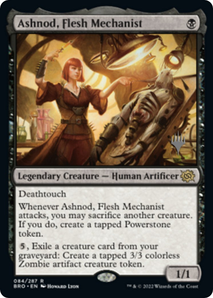 Ashnod, Flesh Mechanist (Promo Pack) [The Brothers' War Promos] | Grognard Games