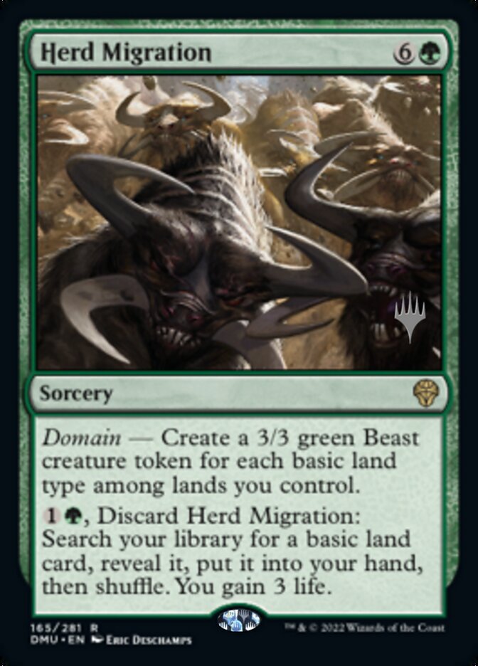 Herd Migration (Promo Pack) [Dominaria United Promos] | Grognard Games