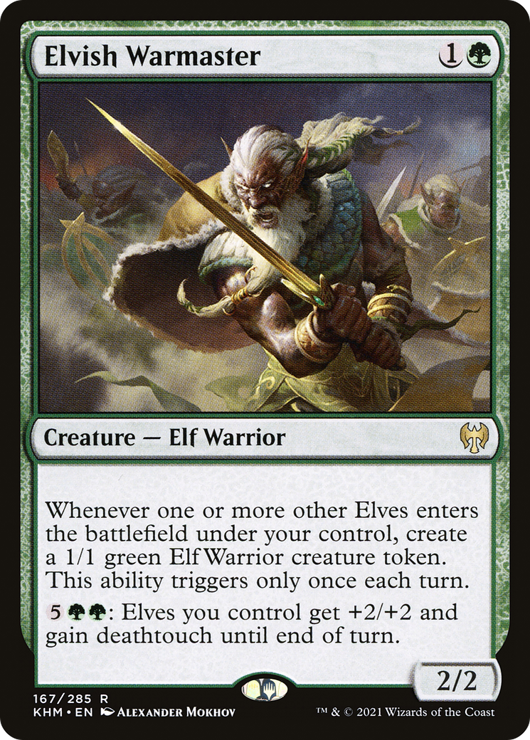 Elvish Warmaster [Kaldheim] | Grognard Games