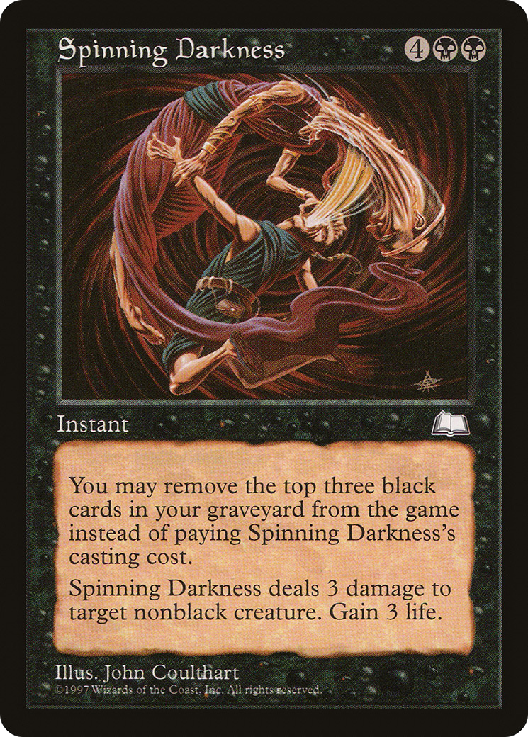 Spinning Darkness [Weatherlight] | Grognard Games