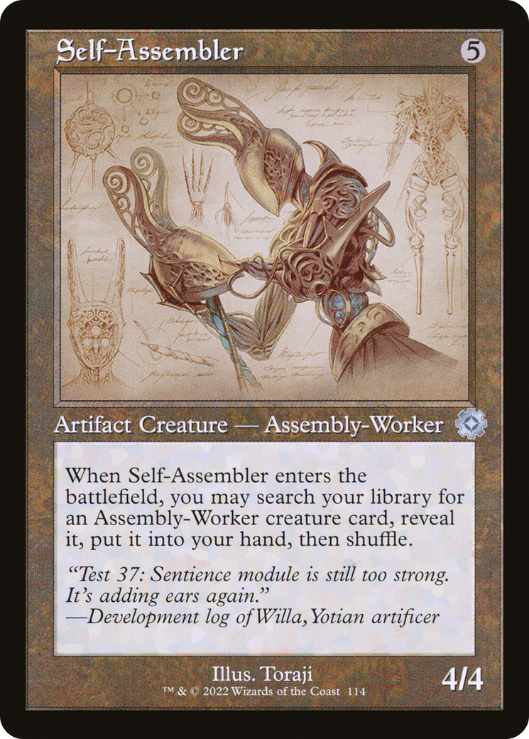 Self-Assembler (Retro Schematic) [The Brothers' War Retro Artifacts] | Grognard Games