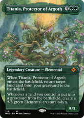 Titania, Protector of Argoth (Borderless Alternate Art) [Modern Horizons 2] | Grognard Games