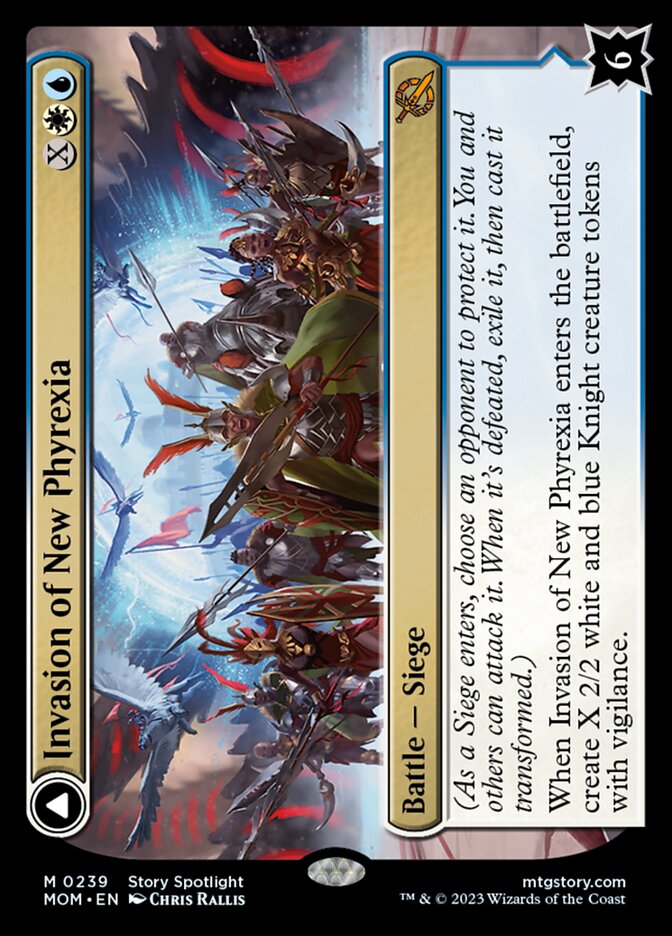 Invasion of New Phyrexia // Teferi Akosa of Zhalfir [March of the Machine] | Grognard Games