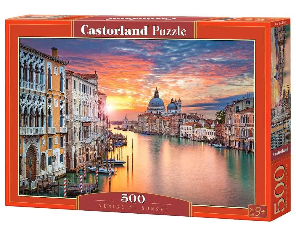 Venice at Sunset - 500 Piece Jigsaw Puzzle by Castorland | Grognard Games