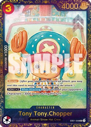 Tony Tony.Chopper (Treasure Cup 2024) (EB01-006) - One Piece Promotion Cards Foil | Grognard Games