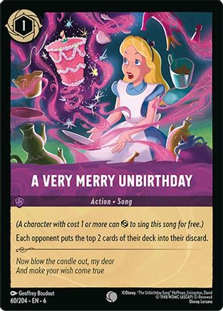 A Very Merry Unbirthday (60/204) [Azurite Sea] | Grognard Games