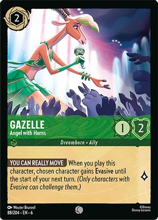 Gazelle - Angel with Horns (88/204) [Azurite Sea] | Grognard Games