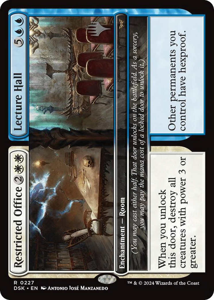 Restricted Office // Lecture Hall (Promo Pack) [Duskmourn: House of Horror Promos] | Grognard Games