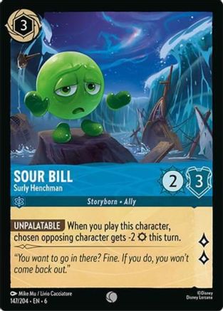 Sour Bill - Surly Henchman (147/204) [Azurite Sea] | Grognard Games