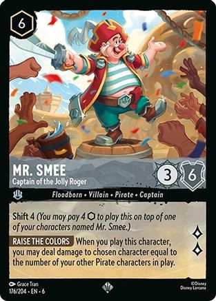 Mr. Smee - Captain of the Jolly Roger (176/204) [Azurite Sea] | Grognard Games