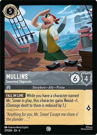 Mullins - Seasoned Shipmate (177/204) [Azurite Sea] | Grognard Games