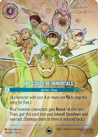 We Could Be Immortals (Enchanted) (219/204) [Azurite Sea] | Grognard Games